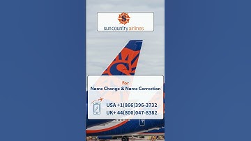 Wrong Name on Sun Country Airlines Ticket? Instant Help + 365 Days Assistance