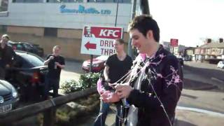 Silly String In The Face!!!