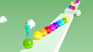 Stack Rider ☀️🔥👩‍❤️‍👨 All Levels Gameplay Walkthrough Android, iOS (Episode 97) screenshot 2