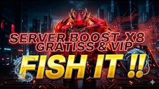 Download Lagu 🔴SERVER BOOST X8 GRATIS!! VIP KETENGAN JUGA ADA KETUA!?!!😂🤣  | NO SCRIPT - FISH IT!! MP3