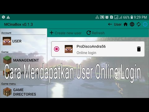 Cara Mendapatkan User Online Login|mcpc java on android|#mcinabox