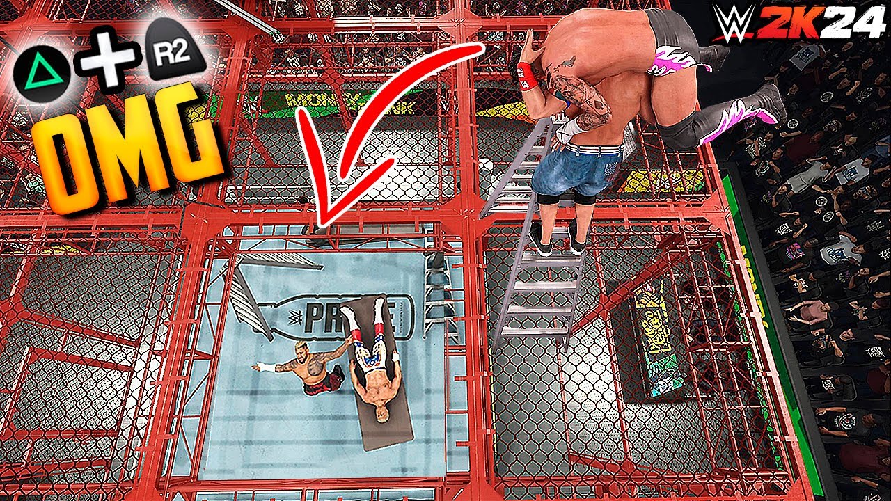 40 новых ОМГ МОМЕНТОВ в WWE 2K24 !!! (Чистый хаос)