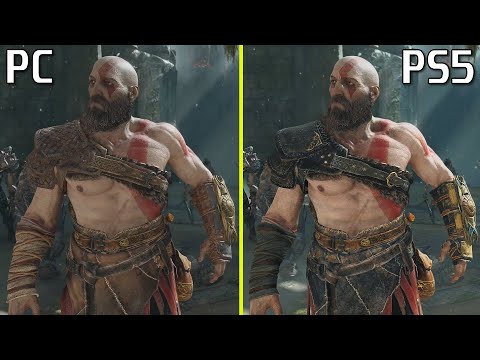 God of War PC vs PS5 Early Graphics Comparison