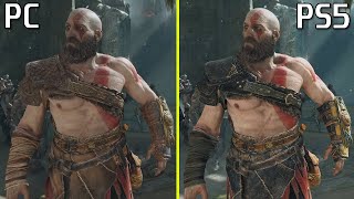 WATCH: PS5 vs PS4 vs PC First Comparison of God of War - EssentiallySports