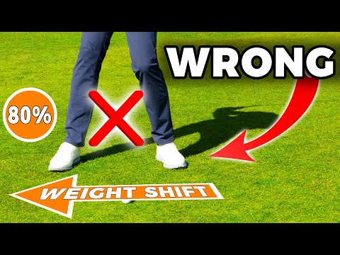 DO NOT Shift Your Weight In The GOLF SWING, DO This INSTEAD