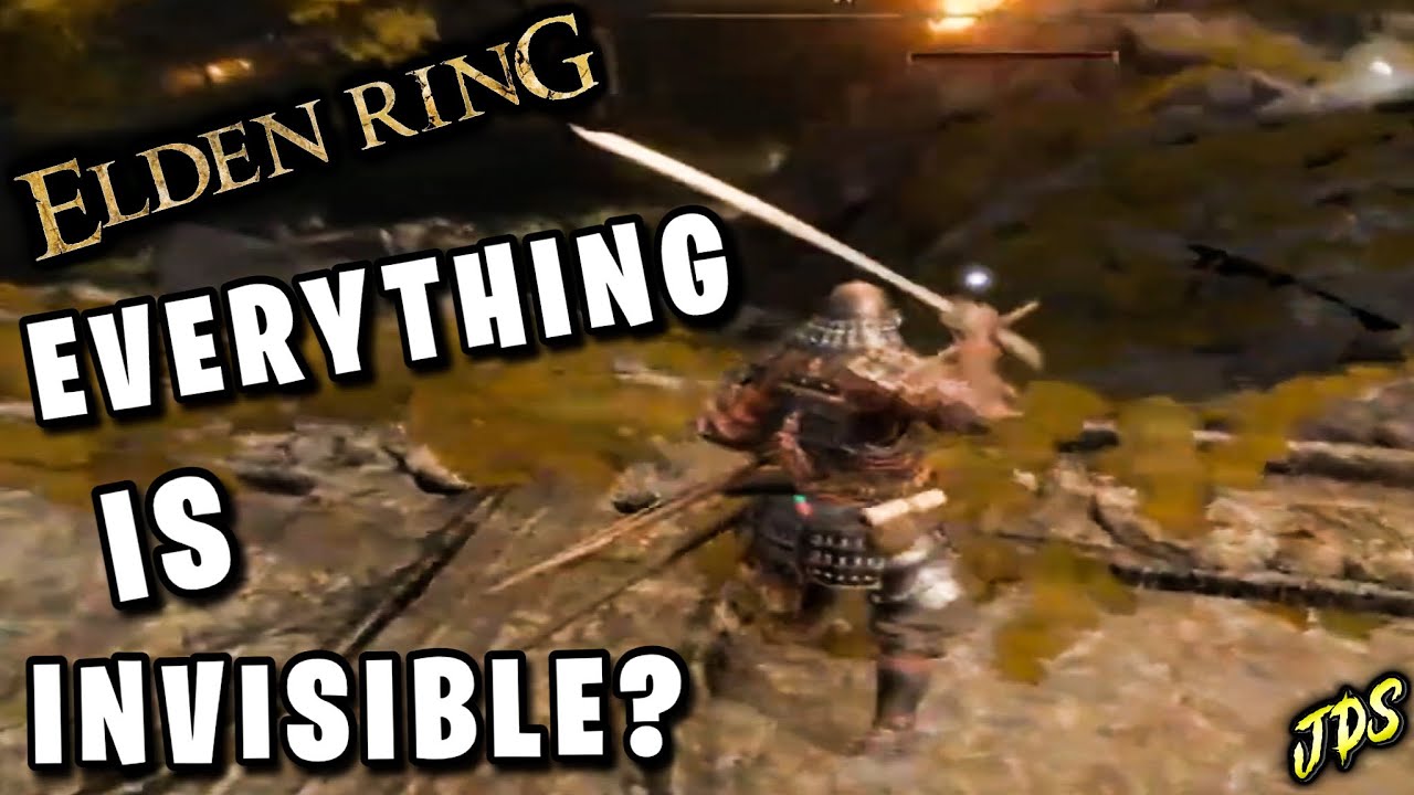 Elden Ring BUT Everyone is INVISIBLE!