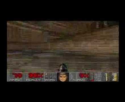 doom e1m2 speed run