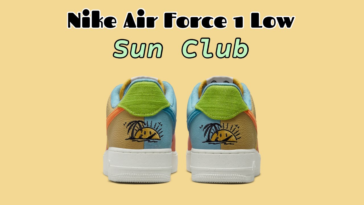 Nike Air Force 1 Low Sun Club 