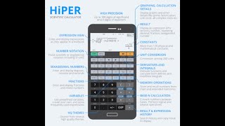 HiPER SCIENTIFIC CALCULATOR || Best Scientific Calculator App for Android 2021 screenshot 2