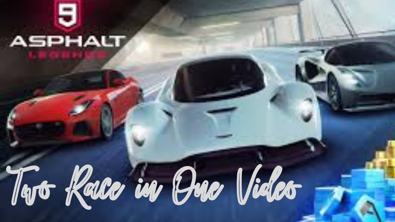 Racing 9 Two Race in One Video in asphalt 9: Legend #asphalt9 #racing #gaming ...