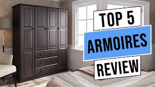 Top 5 Best Armoires in 2023 | Best Armoires with Drawers (Buying Guide)