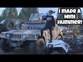 I Made A Mini Military Hummer!! Ultimate Battle Machines!!