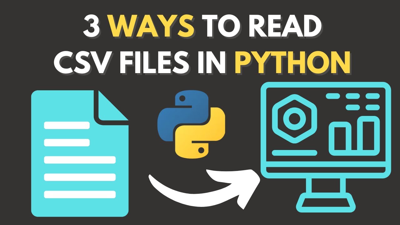 Read CSV Files Like a Pro: Top 3 Python Techniques - YouTube