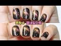 키젤 뉴오로라젤을 이용한 은하수 젤네일아트🌌 / 자석젤 사용하는 방법! / 우주 네일아트 / Milky Way Gel Nail Art