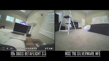 Whoop Comparison - Betaflight 3.5 Brushless vs 716 NOS Silverware NFE Brushed