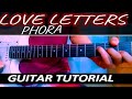 Phora - Love Letters ft. Skye - GUITAR CHORDS  TUTORIAL