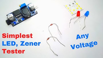 LED & Zener Diode Tester
