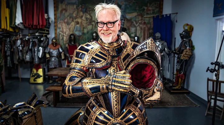 Adam Savage Wears the Most Beautiful Suit of Armor!