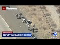 LA County sheriff's motorcycle deputy in critical condition after training accident in Santa Clarita