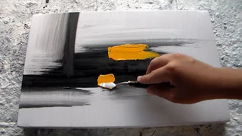 Abstract Painting Demo / Acrylics / Abstract Art /...