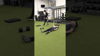 Single Arm Dumbbell Floor Press