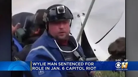 Wylie man sentenced for role in Jan. 6 Capitol riot