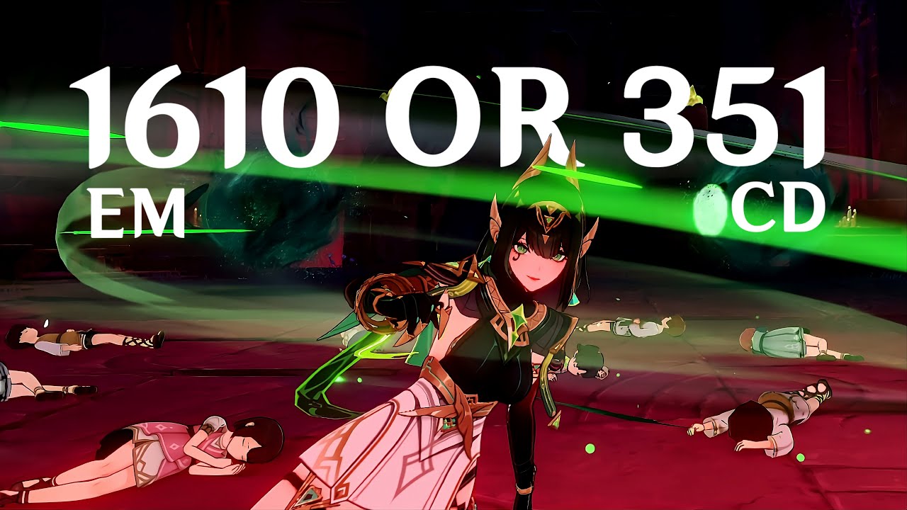 Crit DMG or EM Circlet | C1 R1 Nefer - YouTube