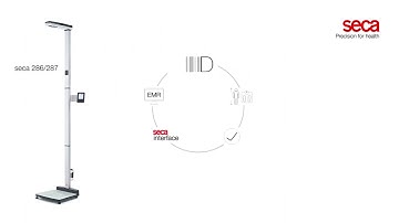 Seca 286 | Wireless Ultrasonic Measuring Station |  Digital Weighing Machine | EMR System  |