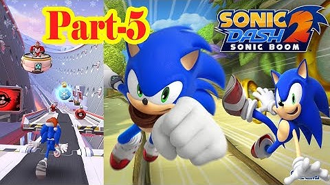 Sonic Dash 2: Sonic Boom - Gameplay Walkthrough Part 5 Sonic the Hedgehog (iOS, Android)