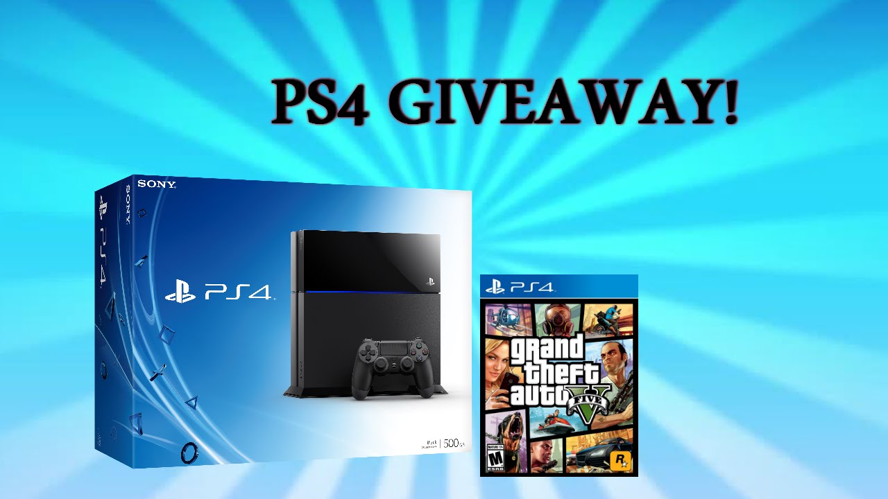 PS4 W/ GTA 5 GIVEAWAY! (CLOSED) - YouTube