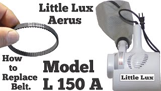 How to Replace a Belt in a Aerus LLC Vacuum Cleaner Little Lux Model L150A by fixingstuffinblackandwhite 58 views 5 months ago 2 minutes, 29 seconds