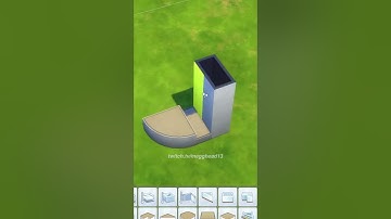 ROUND STAIRS TUTORIAL | The Sims 4 #shorts