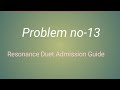 Mixed ckt problem no -13/ Solution of resonance duet admission guide /Sojib's EEE School