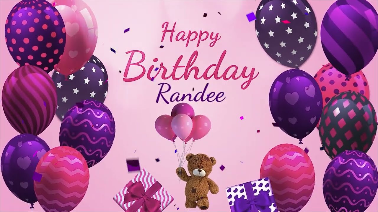 Happy Birthday Randee | Randee Happy Birthday Song