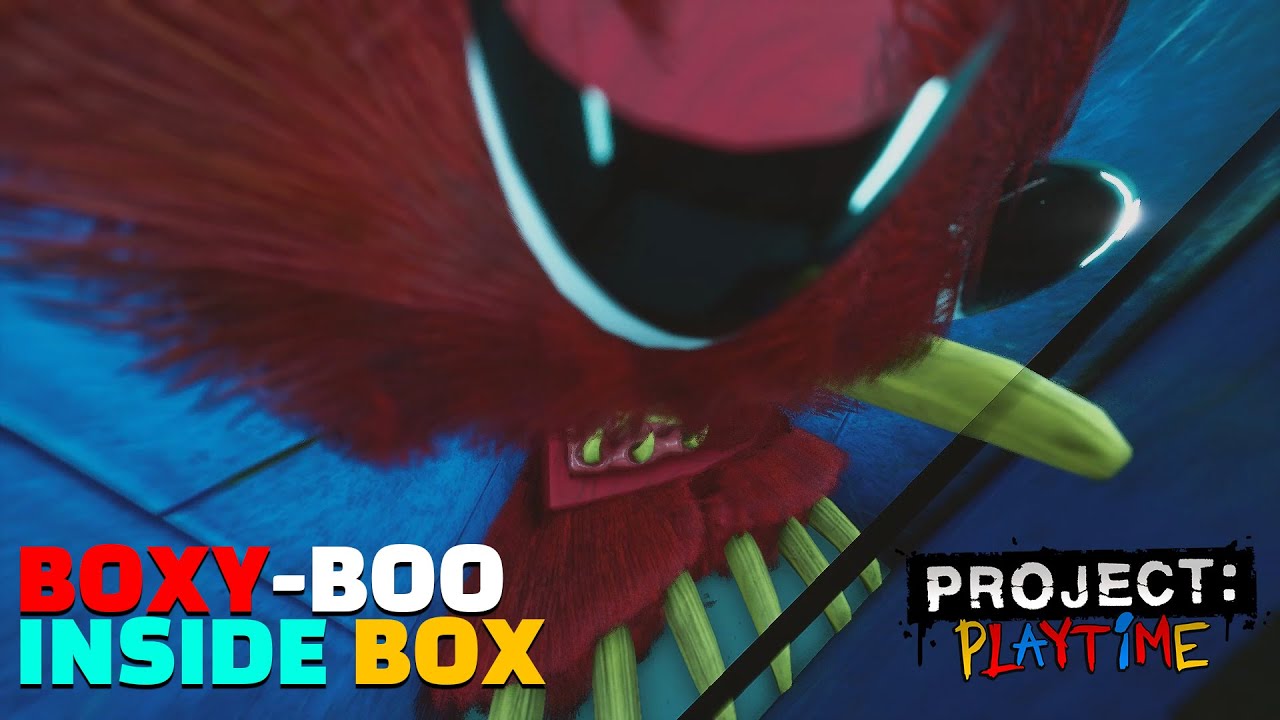 What does Boxy Boo look like INSIDE the Box in Project Playtime? 