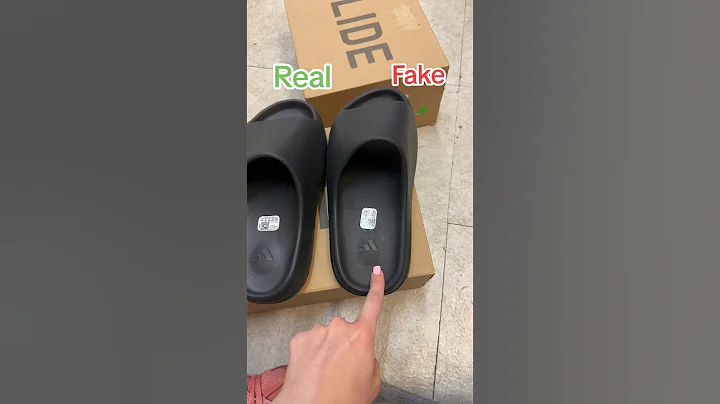 FAKE Yeezy Slides!???! #scam #fake #yeezy #sneakers