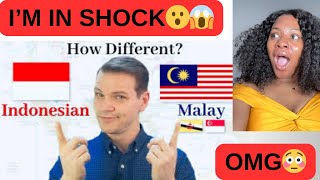 Malay and Indonesia Language | Do they speak the same words?😱 | Similarities btw them [ REACTION ]