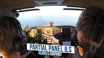 Flying A Partial Panel ILS Approach