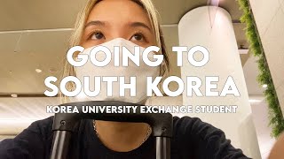 GOING TO SOUTH KOREA AS A KU EXCHANGE STUDENT || travel vlog ✈️