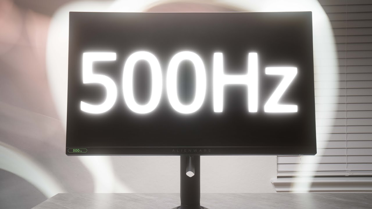 500 Hz : Alienware bat un nouveau record de vitesse avec cet écran
