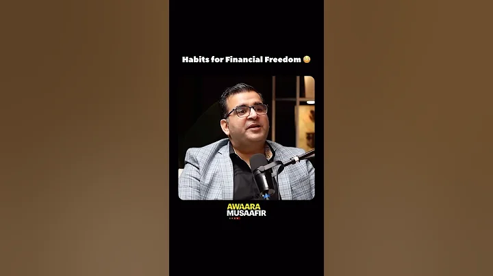 Habits for Financial Freedom 😳 #money #finance #india #podcast