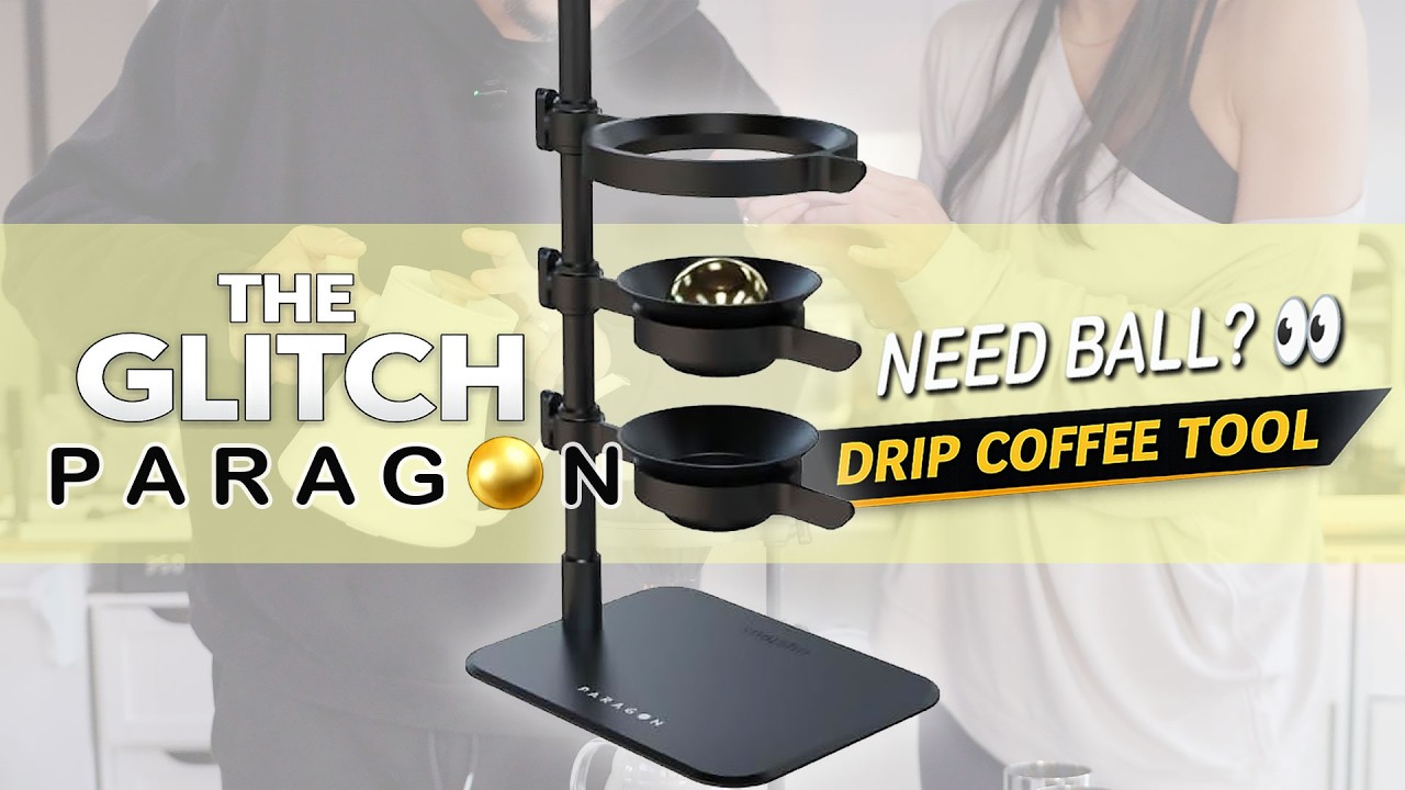 Приготовление кофе с помощью капельного инструмента Glitch Paragon.