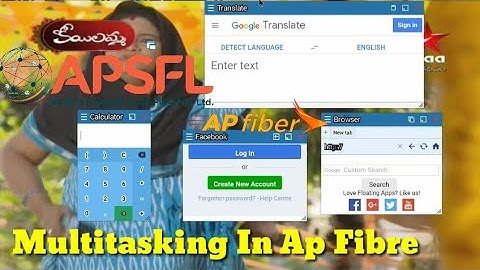 How to do Multitasking in Apsfl like Windows OS