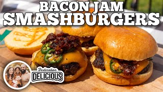 Bacon Jam Smash Burgers | Blackstone Griddles