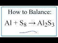 Balancing Chemical Equations