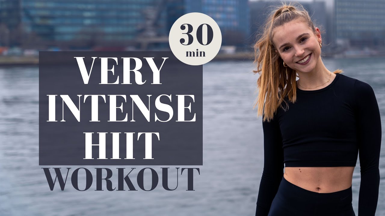 30 MIN VERY INTENSE HIIT FULL BODY WORKOUT | no equipment | incl warm ...