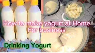 How To Make Yogurt At Home/ Home Made Yogurt Recipe