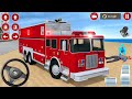 Truck Pemadam Kebakaran Panjang Padamkan Api Kota Besar | Mobil Balap Simulator Android Gameplay