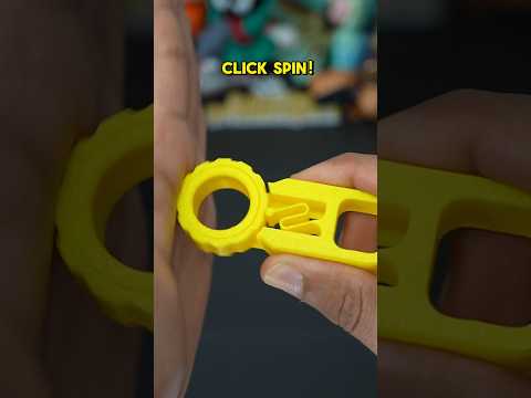 3D-Printed Click Click Spin Thumb Fidget. #3dprinting #fidget #toy