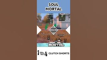 This is Why Mortal Left m24 Behind For DP-28 🔥 Almost 1v4 #Shorts